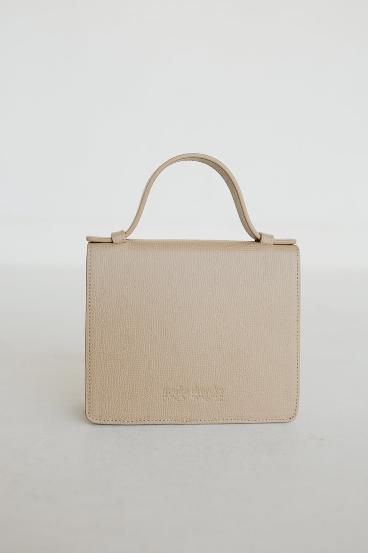 Micro Briefcase | Noisette Structured