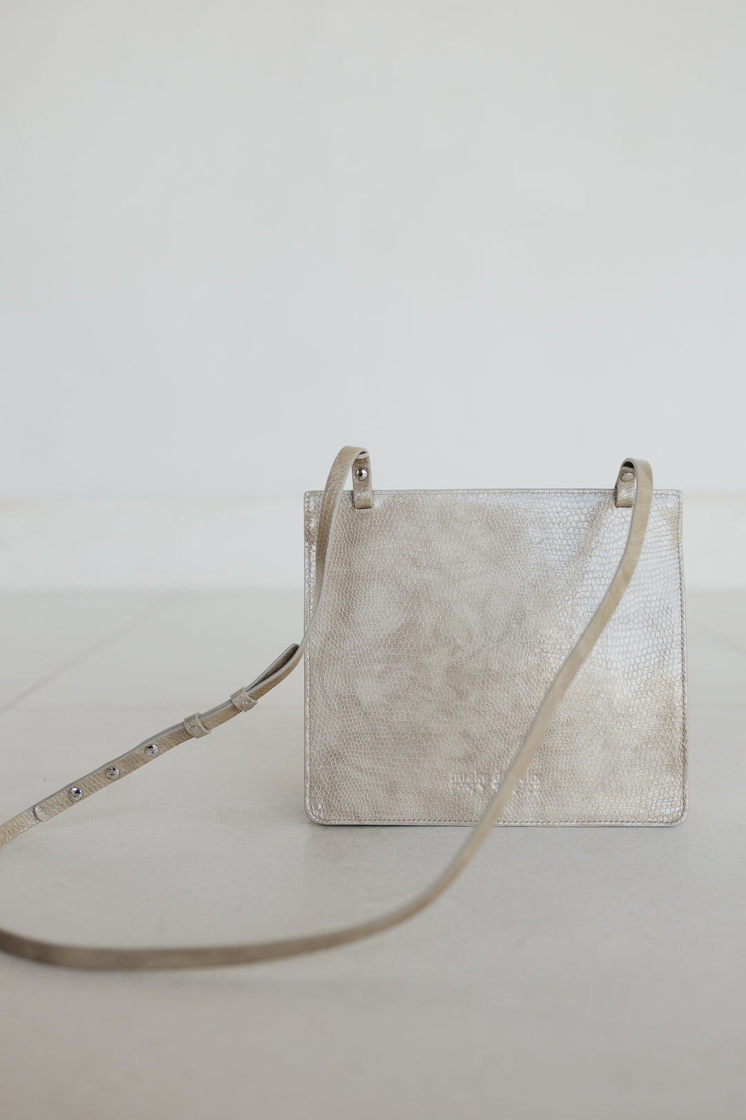 Double Pouch | Noisette Snake