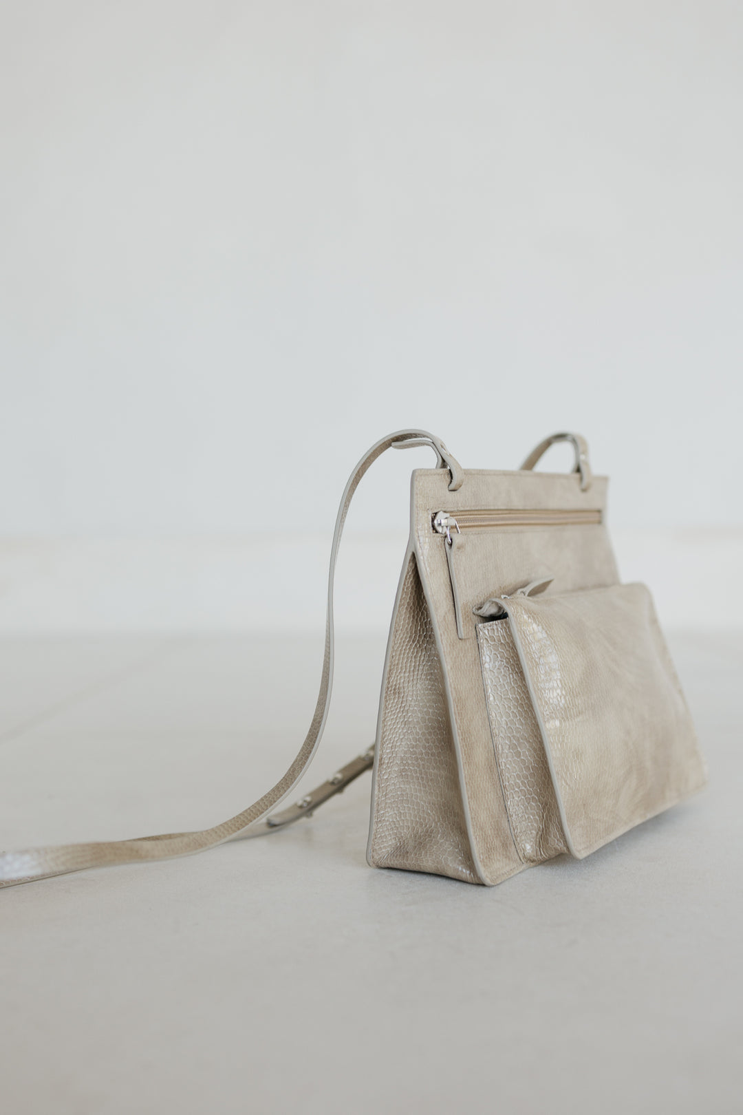 Double Pouch | Noisette Snake