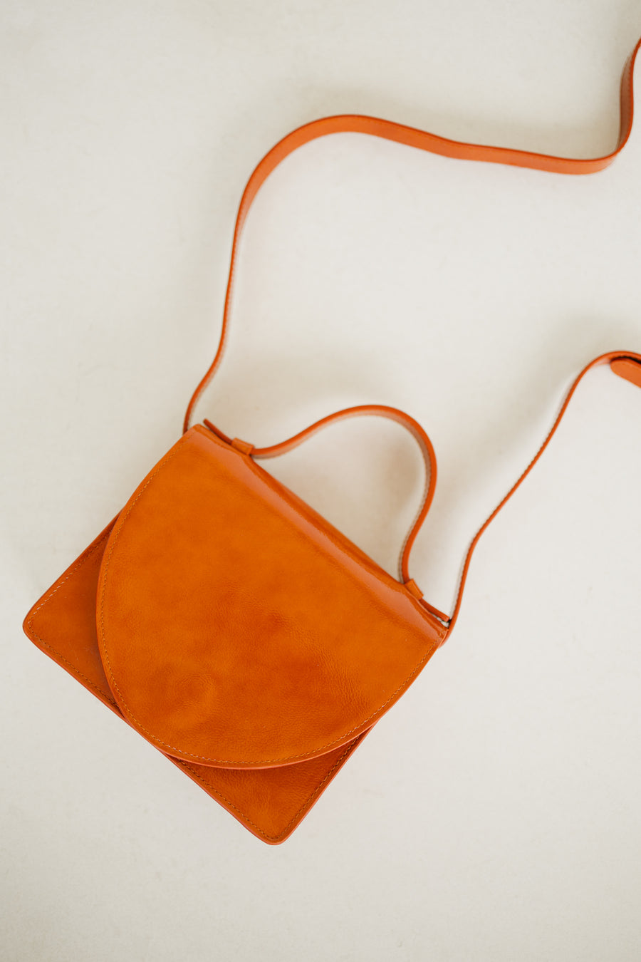Micro Briefcase | Terracotta Stone