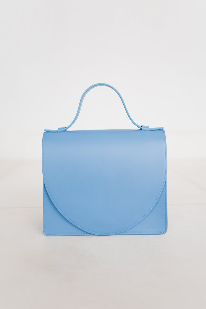 Mini Briefcase | Bleu Ciel Pure