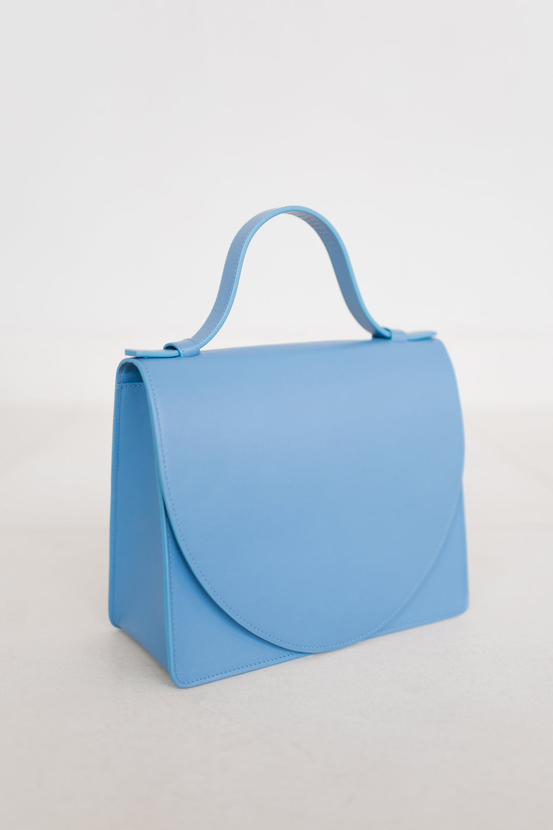 Mini Briefcase | Bleu Ciel Pure