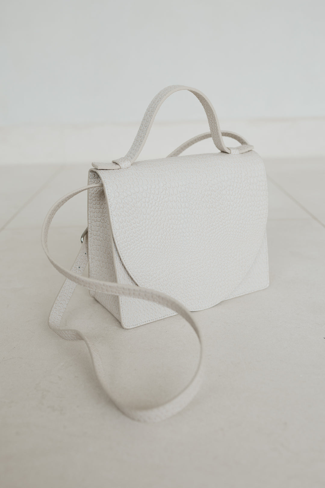 Mini Briefcase | Ostuni Little Croco