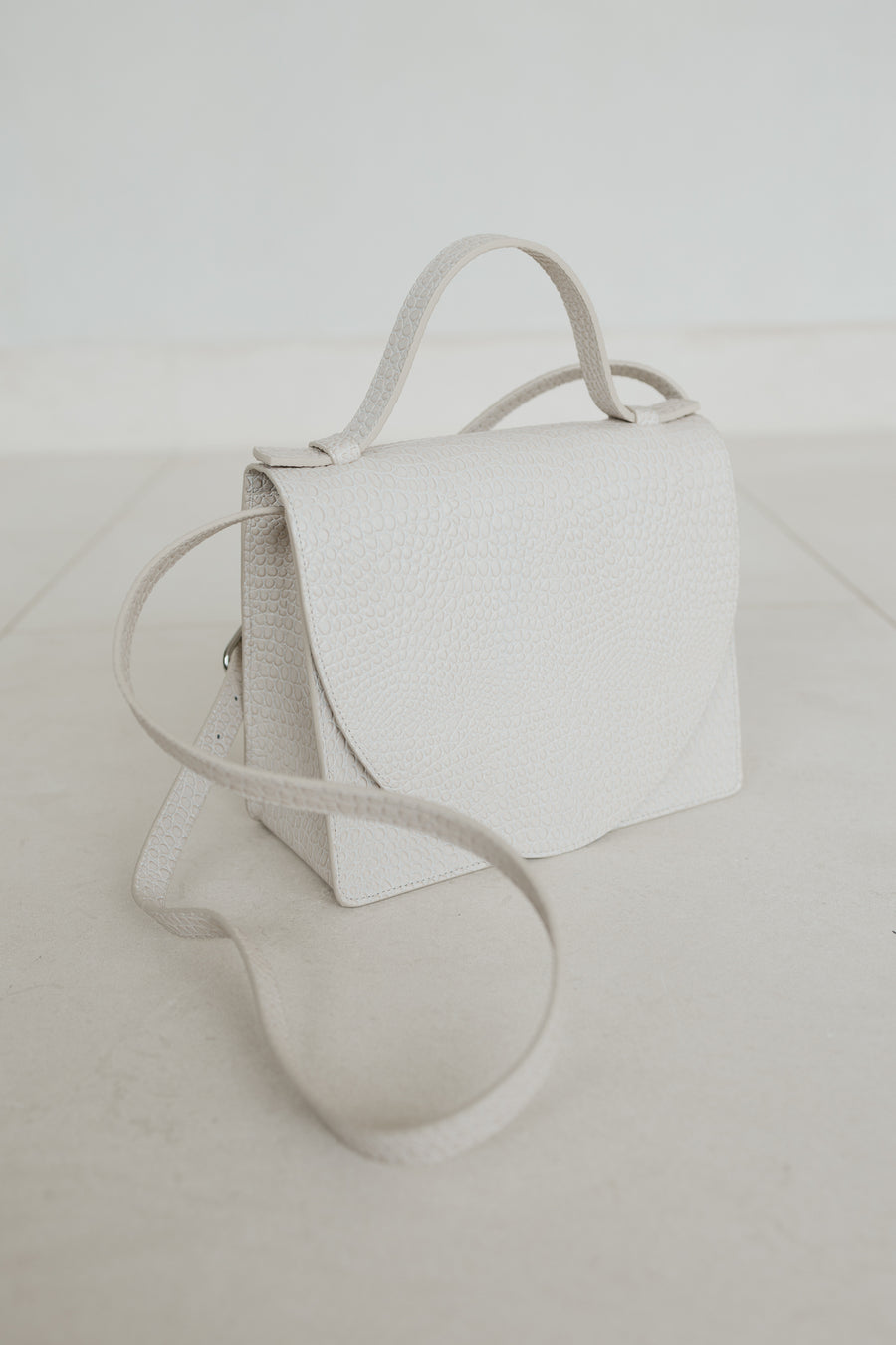 Mini Briefcase | Ostuni Little Croco