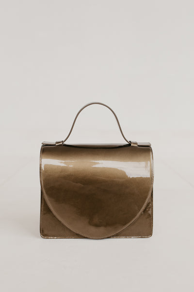 Mini Briefcase | Bronze Laqué