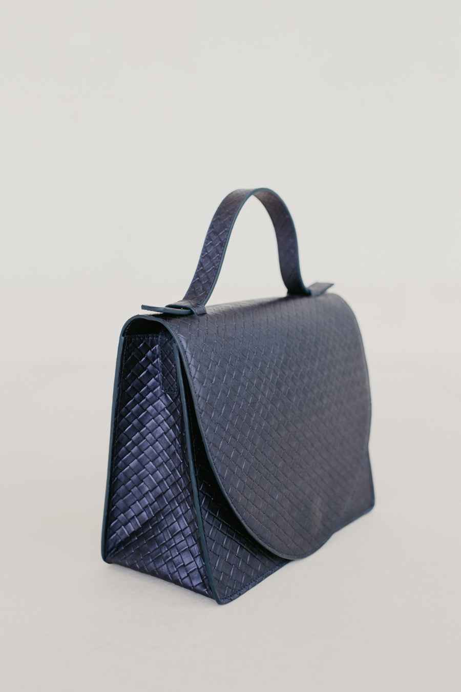 Mini Briefcase | Marine Woven