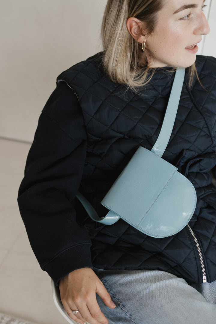 Belt Bag: Belt XL Cielo Stone + Half Moon Cielo Stone