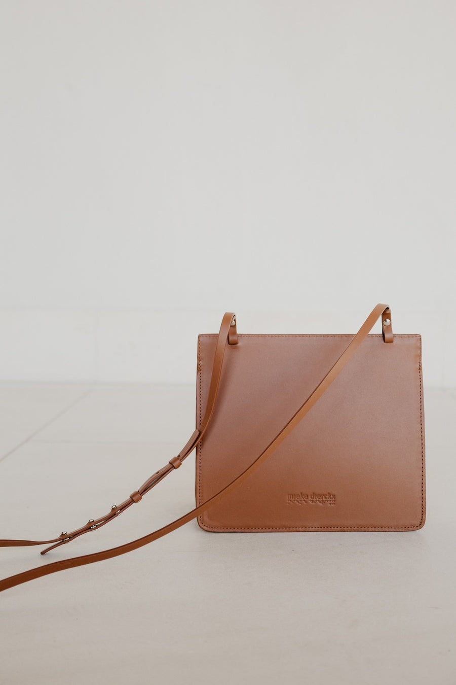 Double Pouch | Dark Cognac