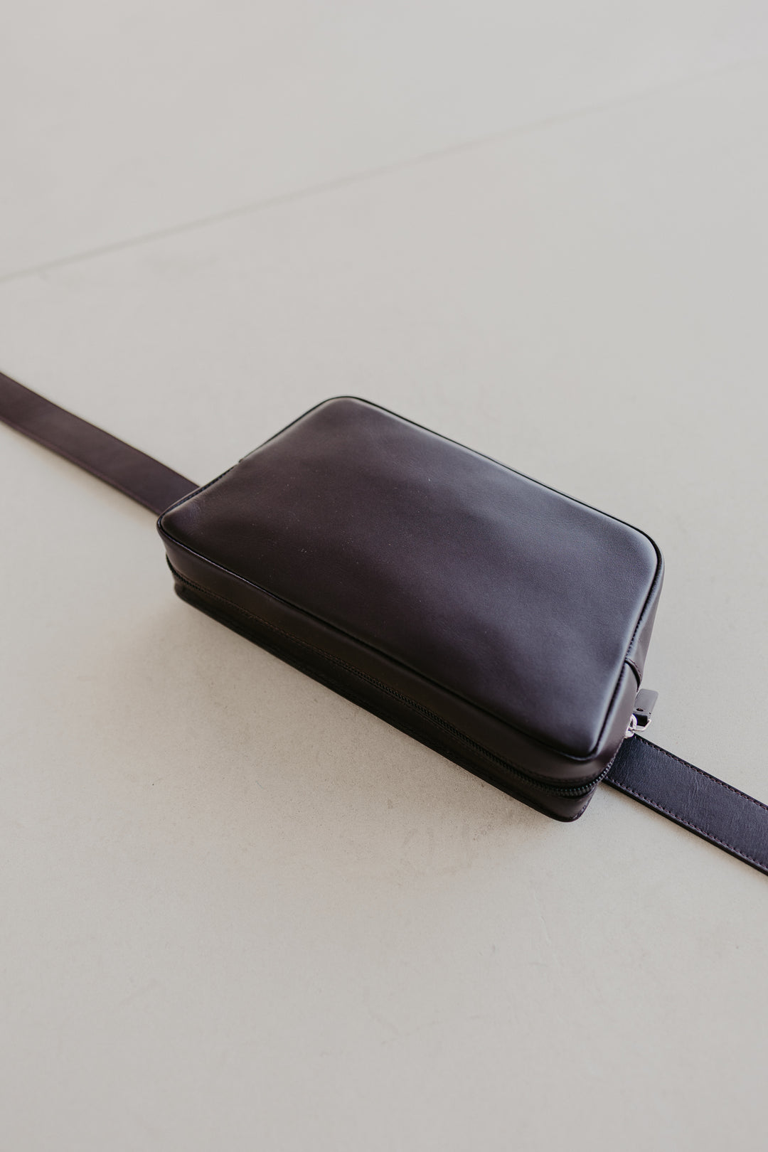 Belt Bag: Belt XL Burgundy Pure + Trapezium Burgundy Pure