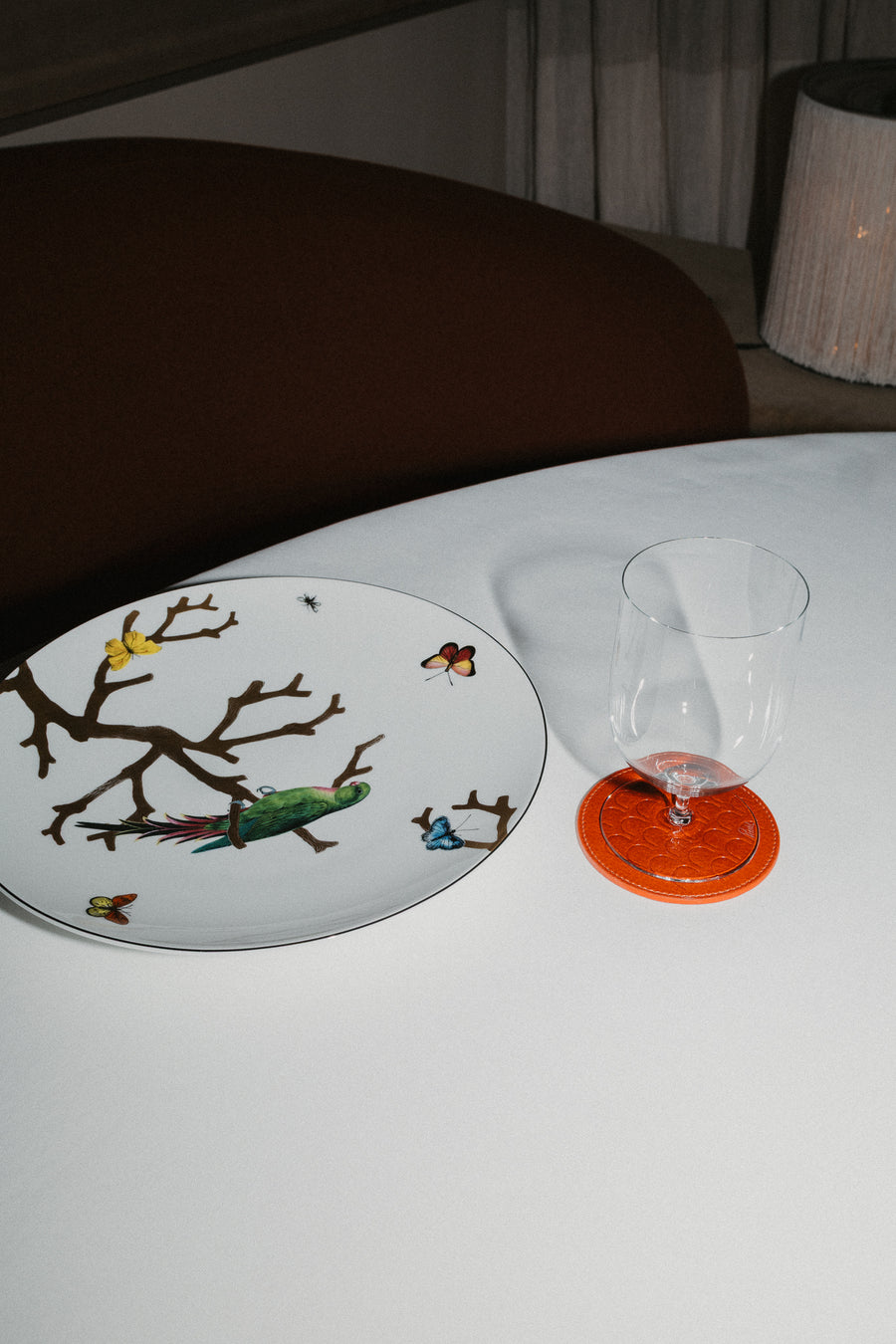 Coaster Set Scales (10) | Garnet