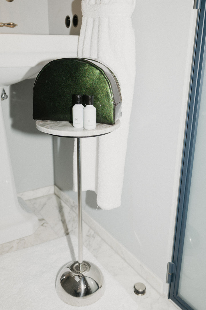 Make-Up Bag | Kiwi Rose Stone