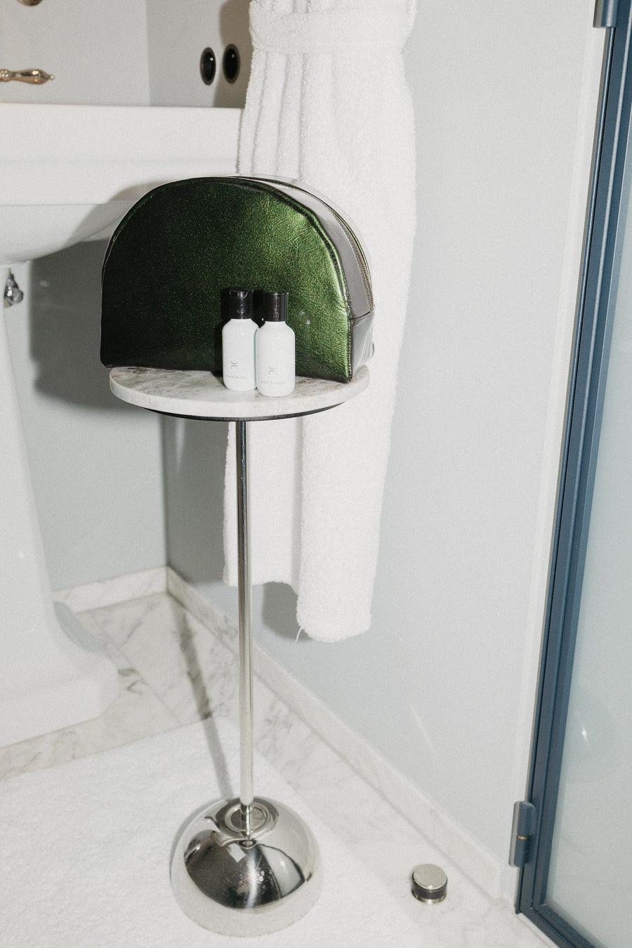 Make-Up Bag | Kiwi Rose Stone