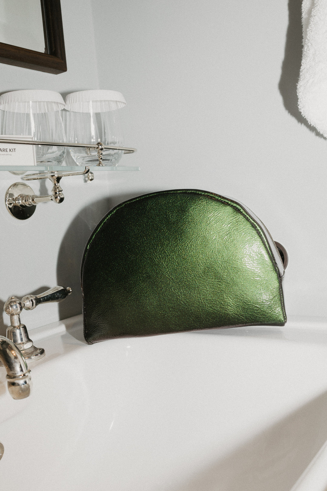 Make-Up Bag | Kiwi Rose Stone