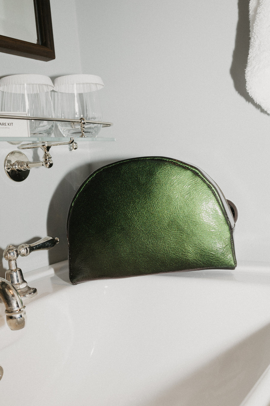 Make-Up Bag | Kiwi Rose Stone