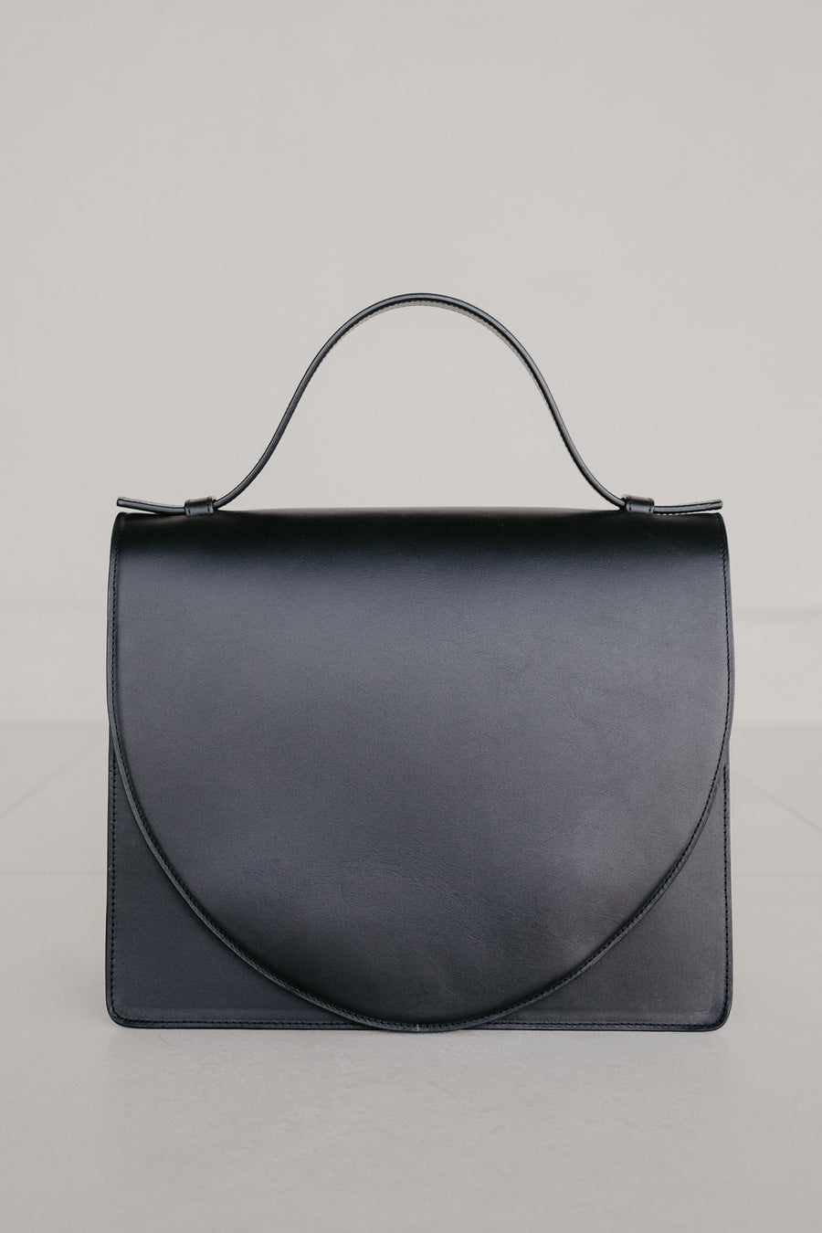 Midi Briefcase 1.0 | Black Pure