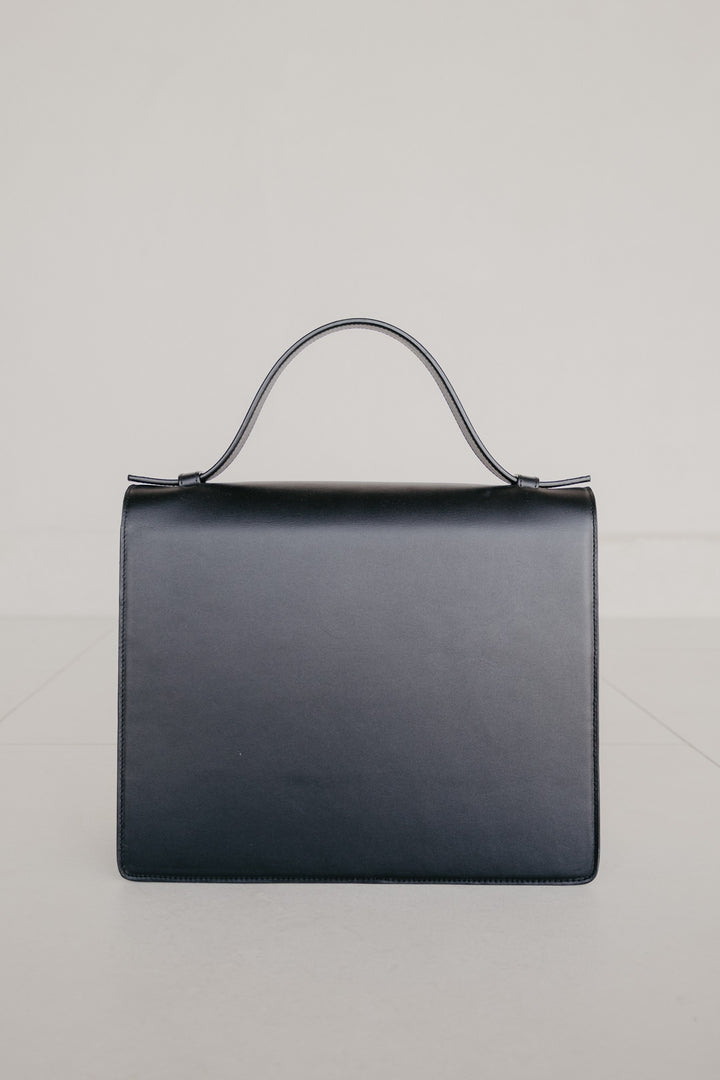 Midi Briefcase 1.0 | Black Pure
