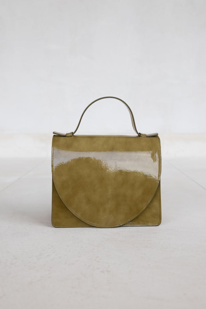 Mini Briefcase | Pantelleria Stone