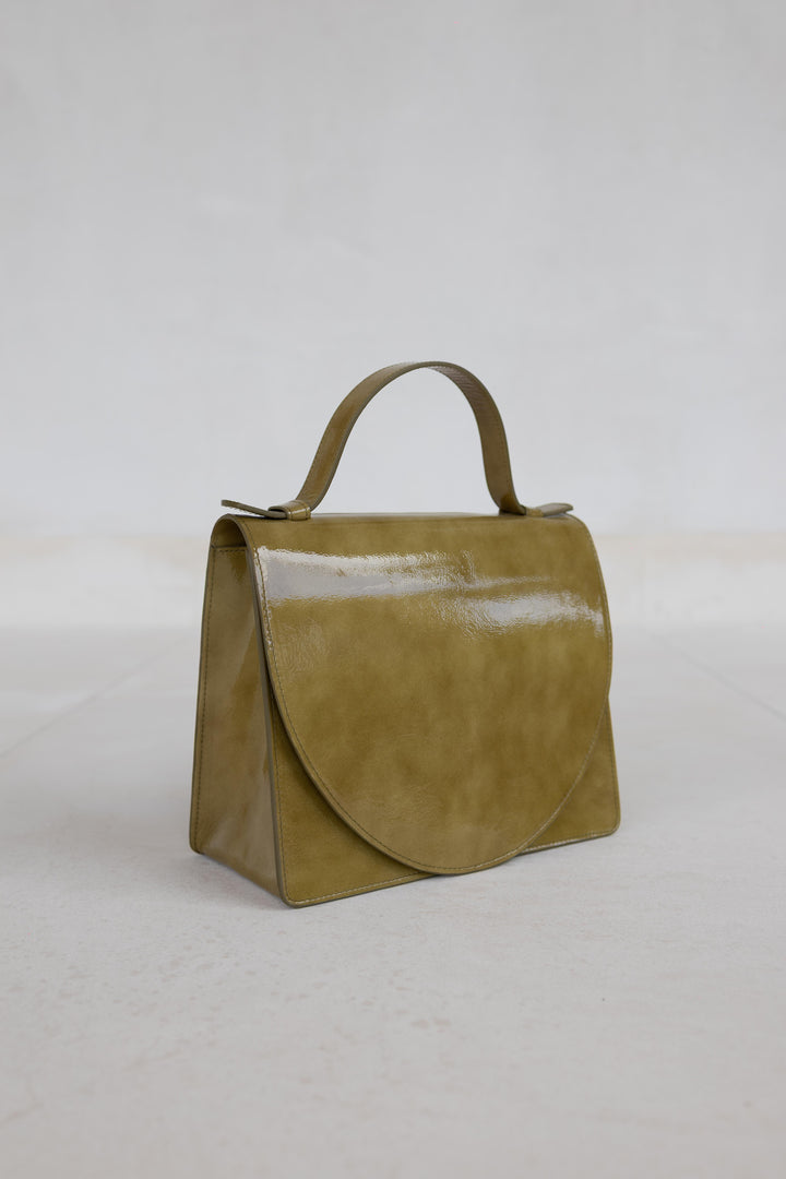 Mini Briefcase | Pantelleria Stone
