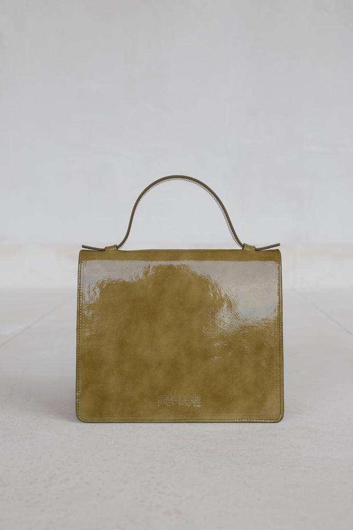 Mini Briefcase | Pantelleria Stone