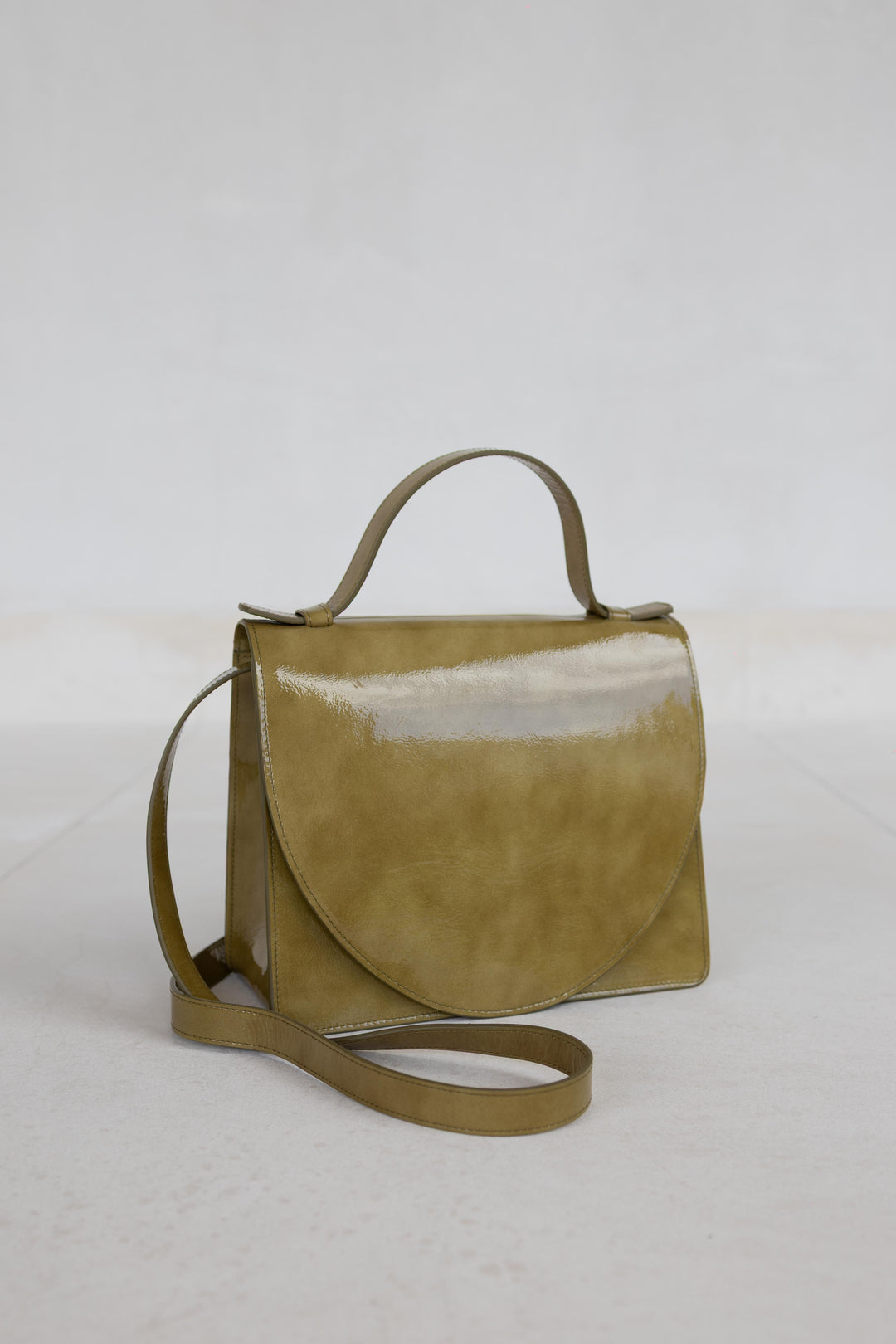 Mini Briefcase | Pantelleria Stone