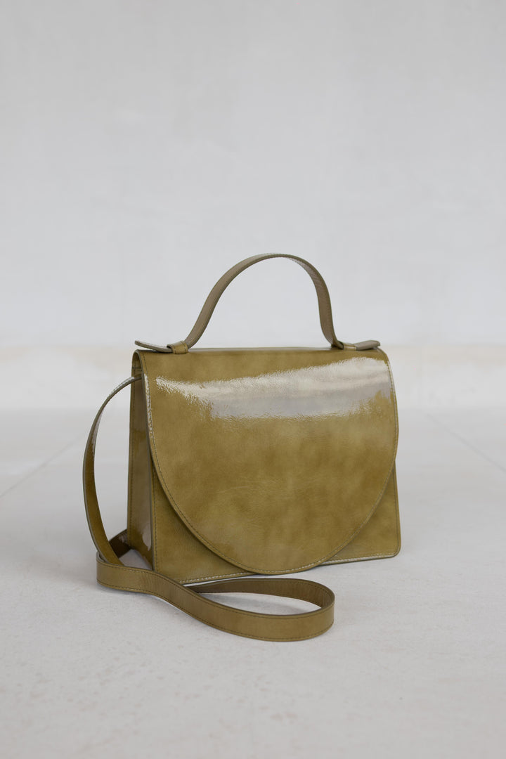 Mini Briefcase | Pantelleria Stone