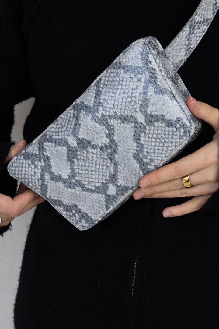 Belt Bag: The Belt XL Python + Trapezium Python