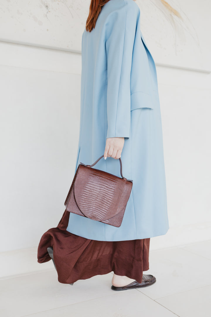 Mini Briefcase | Amarone Lizard