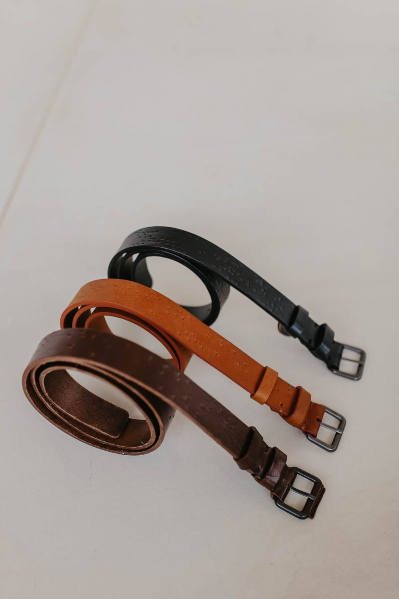 The Man Belt | Dark Cognac