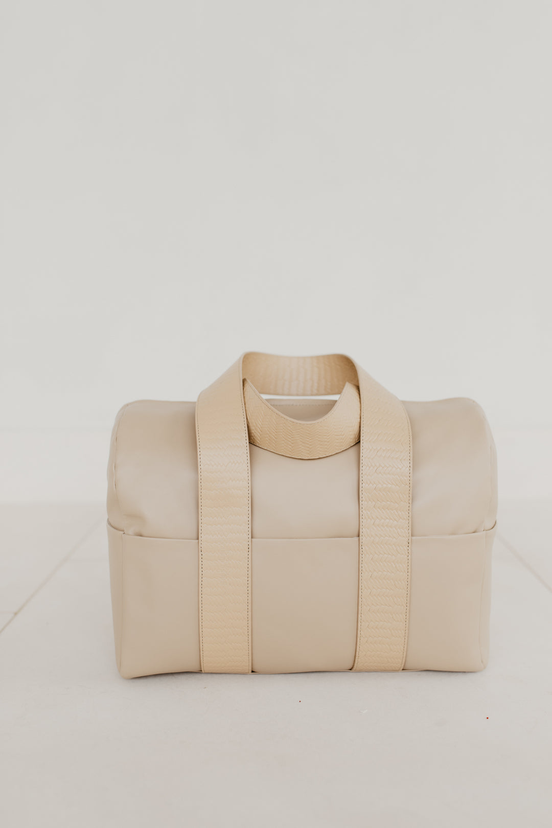 Bowling Bag XL | Beige / Woven