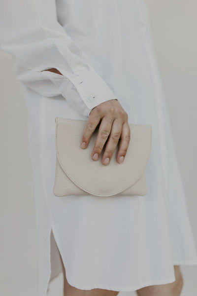Bridal Collection | Mini Envelope White Structured