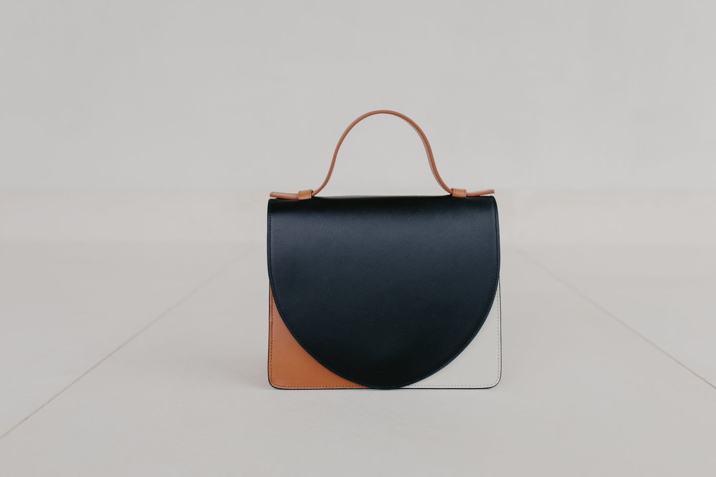 Mini Briefcase | Tricolor Classic
