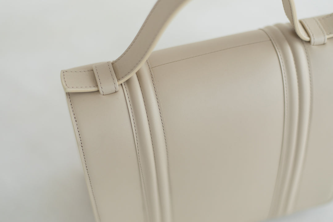 Mini Briefcase Doublé | Sand Pure