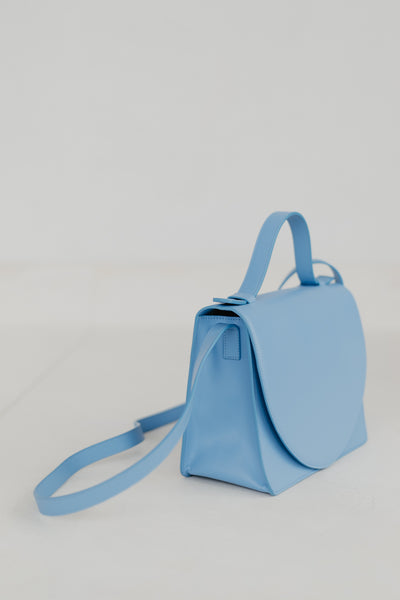 Mini Briefcase | Bleu Ciel Pure