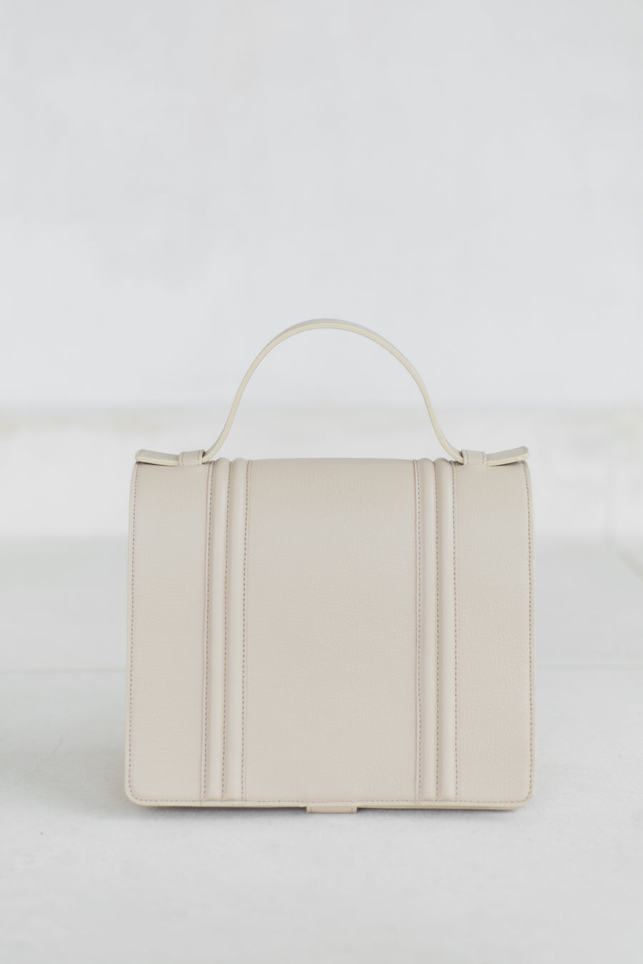 Mini Briefcase Doublé | Sand Structured