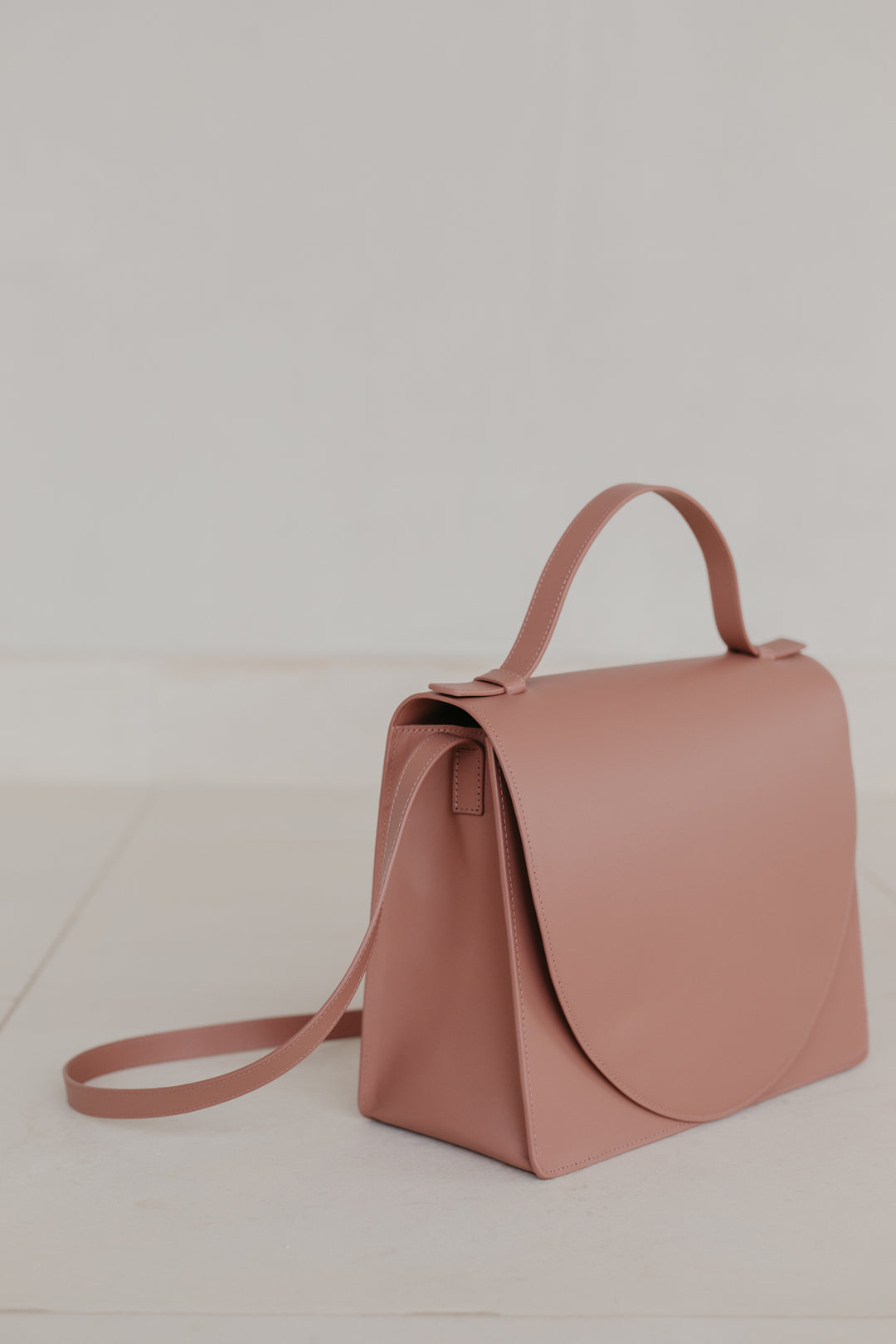 Midi Briefcase 1.0 | Rose Pure