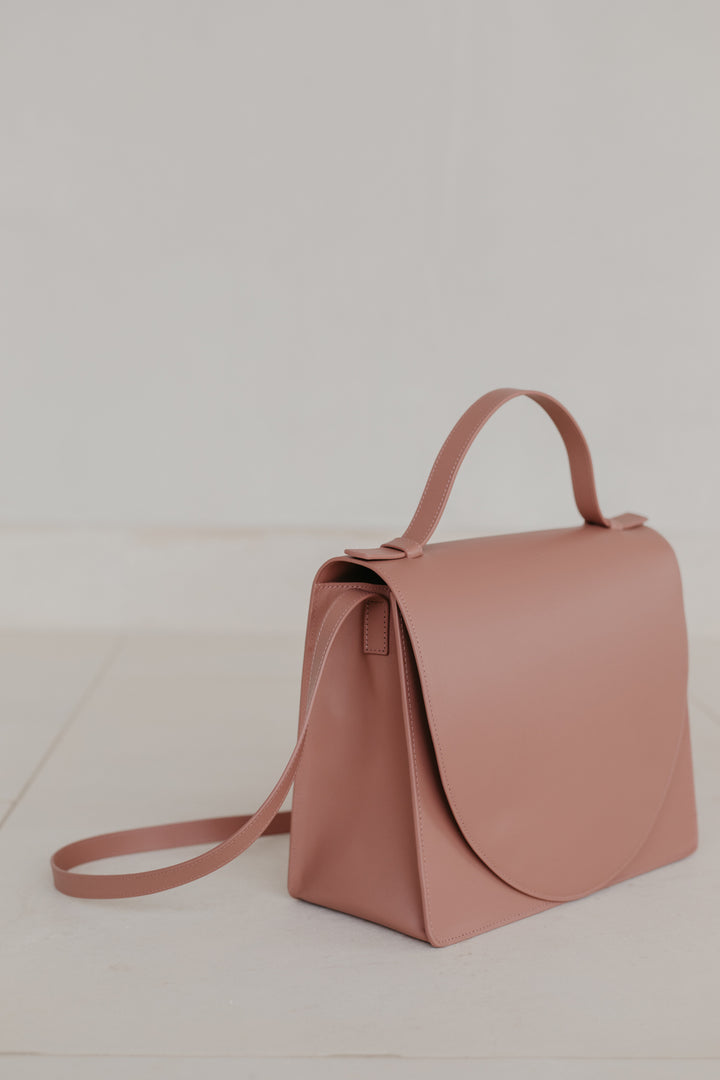 Midi Briefcase 1.0 | Rose Pure