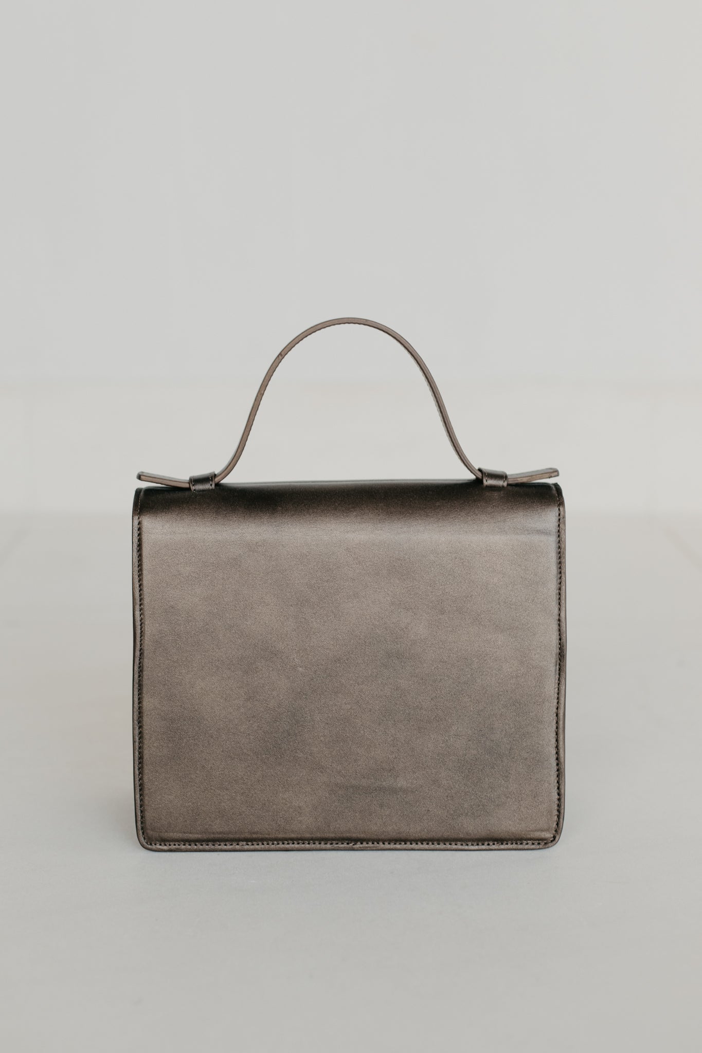 Mini Briefcase | Bronze Soft Metallic