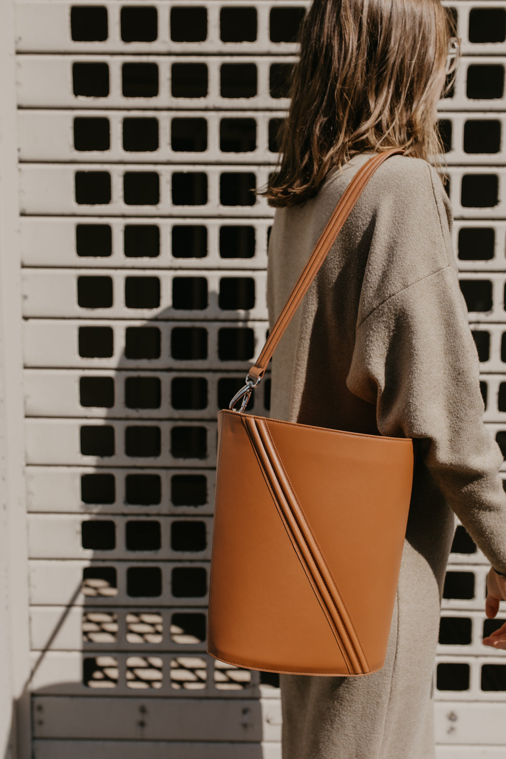 Bucket Bag | Cognac