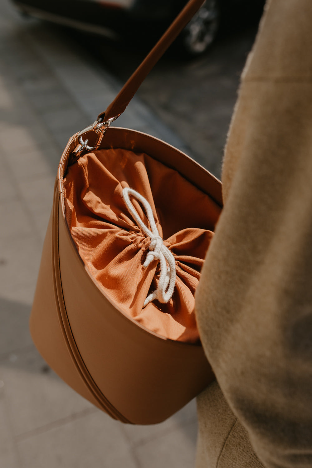 Bucket Bag | Cognac