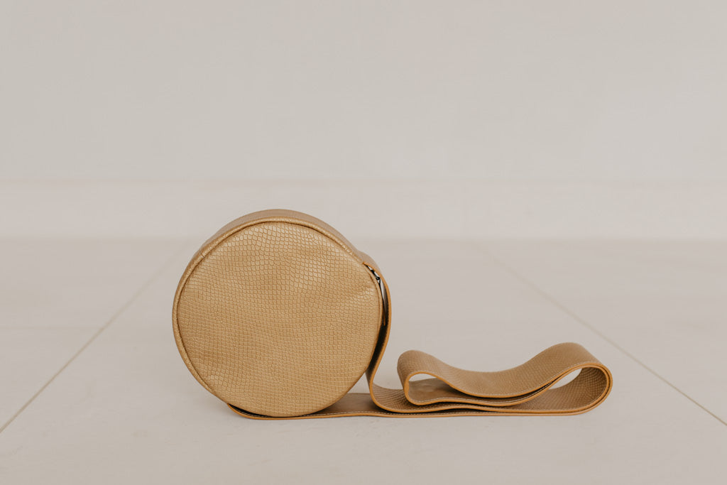 Mini Drumbag | Gold Snake