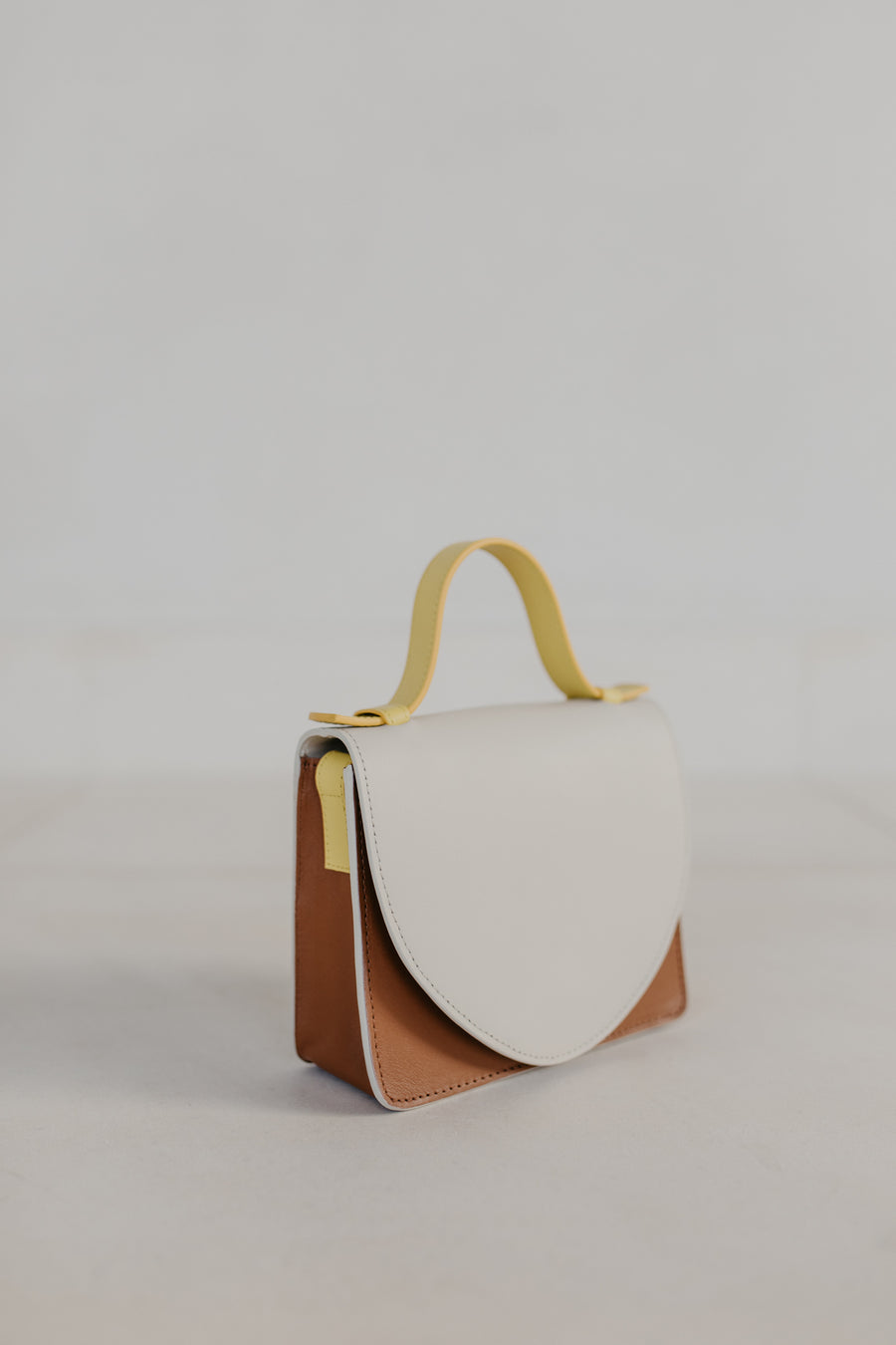 Micro Briefcase | Tricolor Limon