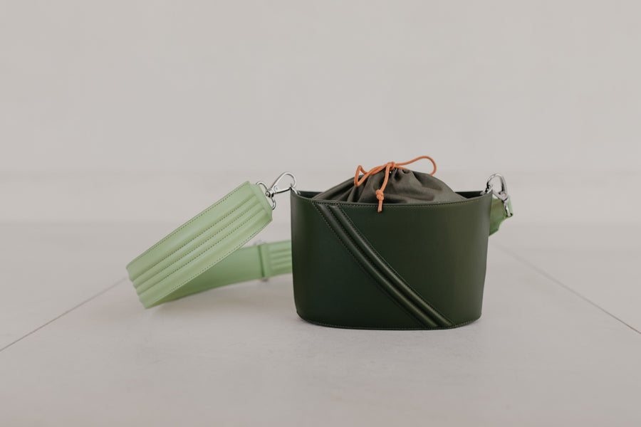 Boat Bag | Army / Pistachio