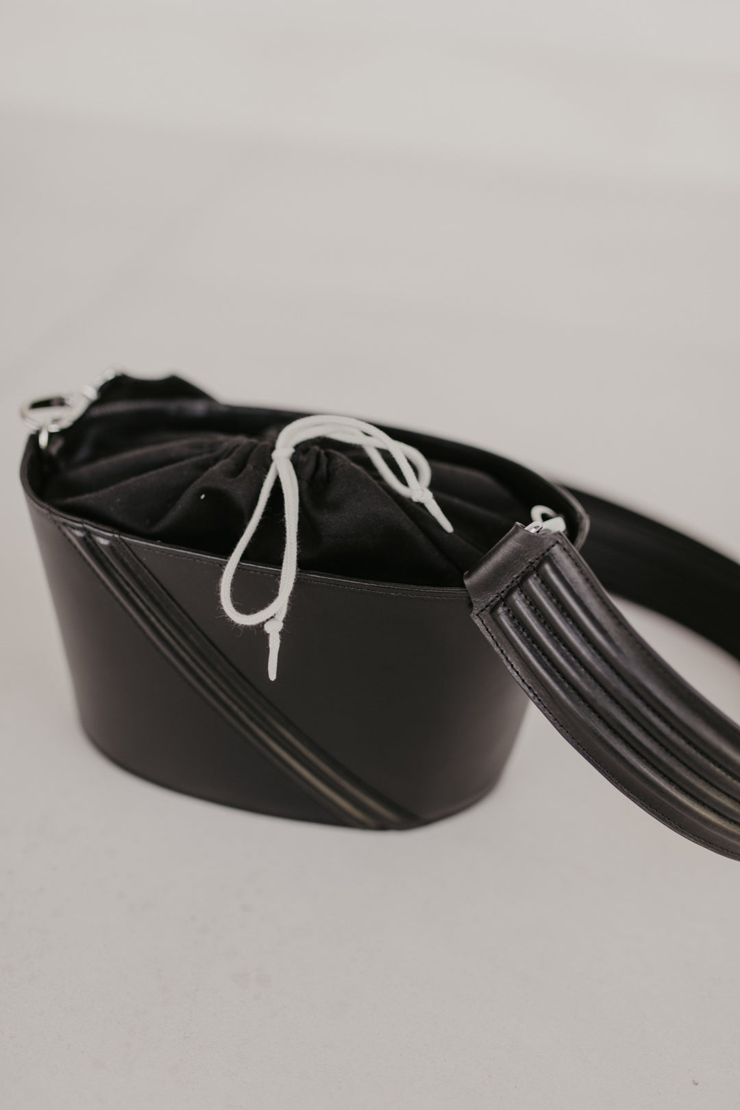 Boat Bag | Black / Doublé Strap