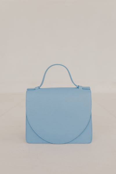 Mini Briefcase | Bleu Ciel Structured