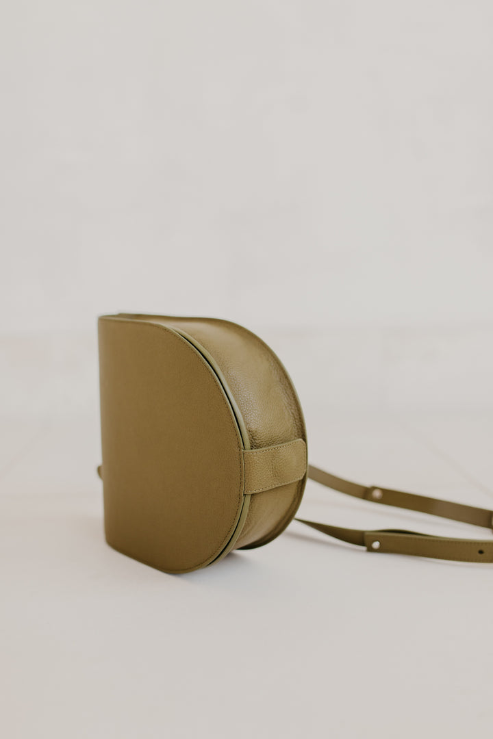 Single Saddle | Khaki Structured