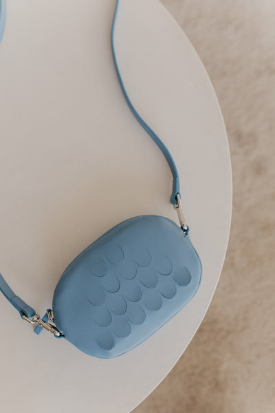 Oval Mini Bag | Bleu Ciel Pure